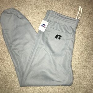 NWT Russell Softball Pants pull-on gray- medium